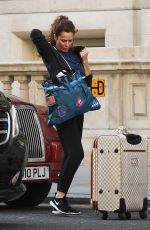 ANNA FRIEL Out and About in London 09/18/2018