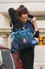 ANNA FRIEL Out and About in London 09/18/2018