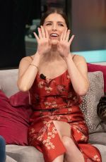 ANNA KENDRICK at Despierta America Show in Miami 09/14/2018