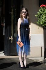 ANNA KENDRICK Out and About in Paris 09/19/2018