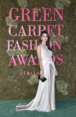 ANNA SAFRONCIK at Green Carpet Fashion Awards in Milan 09/23/2018
