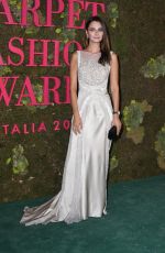 ANNA SAFRONCIK at Green Carpet Fashion Awards in Milan 09/23/2018