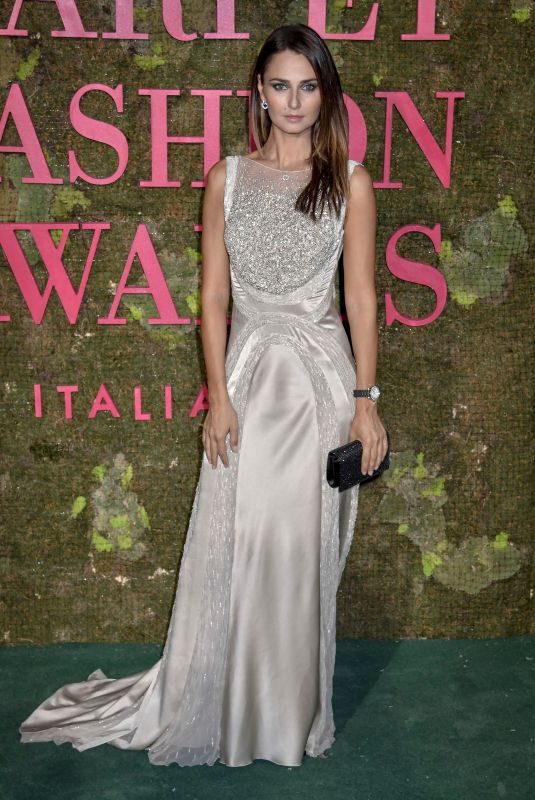 ANNA SAFRONCIK at Green Carpet Fashion Awards in Milan 09/23/2018
