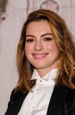 ANNE HATHAWAY at Ralph Lauren Show at New York Fashion Week 09/07/2018