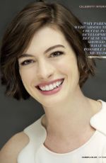 ANNE HATHAWAY in Candis Magazine, October 2018