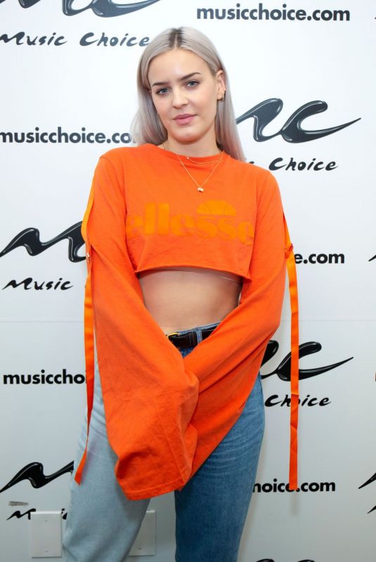 ANNE MARIE at Music Choice in New York 09/20/2018