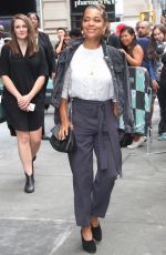 ANTONIA THOMAS Arrives at AOL Build Series in New York 09/26/2018