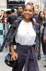 ANTONIA THOMAS Arrives at AOL Build Series in New York 09/26/2018