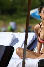 ARIADNA GUTIERREZ in Bikini at a Beach in Miami 09/15/2018