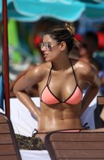 ARIADNA GUTIERREZ in Bikini at a Beach in Miami 09/15/2018
