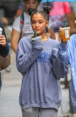 ARIANA GRANDE Out and About in New York 09/18/2018