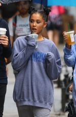 ARIANA GRANDE Out and About in New York 09/18/2018