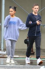 ARIANA GRANDE Out and About in New York 09/18/2018