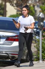 ARIEL WINTER Heading to a Nail Salon in Hollywood 09/14/2018