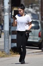 ARIEL WINTER Heading to a Nail Salon in Hollywood 09/14/2018