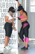 ASHANTI Working at Dominatrix Gym in Los Angeles 09/23/2018