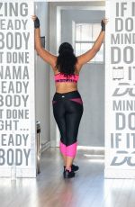 ASHANTI Working at Dominatrix Gym in Los Angeles 09/23/2018