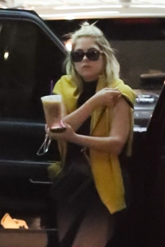 ASHELY BENSON Arrives at Soho House in West Hollywood 09/19/2018