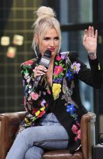 ASHLEE SIMPSON at AOL Build Speaker Series in New York 09/05/2018