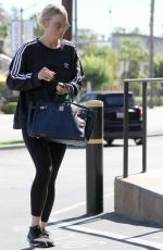 ASHLEE SIMPSON Leaves a Gym in Los Angeles 09/17/2018