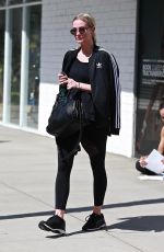 ASHLEE SIMPSON Leaves Tracy Anderson Gym in Studio City 09/26/2018