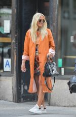ASHLEE SIMPSON Out in New York 09/04/2018