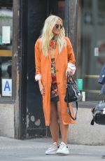 ASHLEE SIMPSON Out in New York 09/04/2018