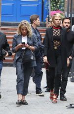 ASHLEY BENSON and CARA DELEVINGNE Out in Toronto 09/09/2018