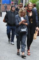 ASHLEY BENSON and CARA DELEVINGNE Out in Toronto 09/09/2018