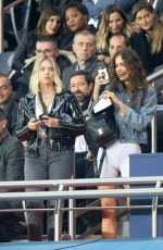 ASHLEY BENSON at PSG vs Rennes Soccer Match in Paris 09/26/2018