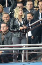ASHLEY BENSON at PSG vs Rennes Soccer Match in Paris 09/26/2018