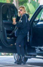 ASHLEY BENSON Out for Coffee in Beverly Hills 09/21/2018