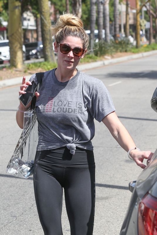 ASHLEY GREENE Out in Studio City 09/20/2018