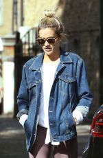 ASHLEY ROBERTS Out for Lunch in London 09/25/2018