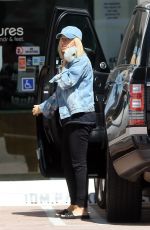 ASHLEY TISDALE at a Nail Salon in Studio City 09/22/2018