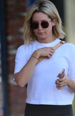 ASHLEY TISDALE Heading to a Gym in Los Angeles 08/30/2018