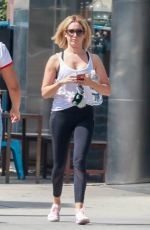 ASHLEY TISDALE Leaves a Gym in Los Angeles 09/28/2018