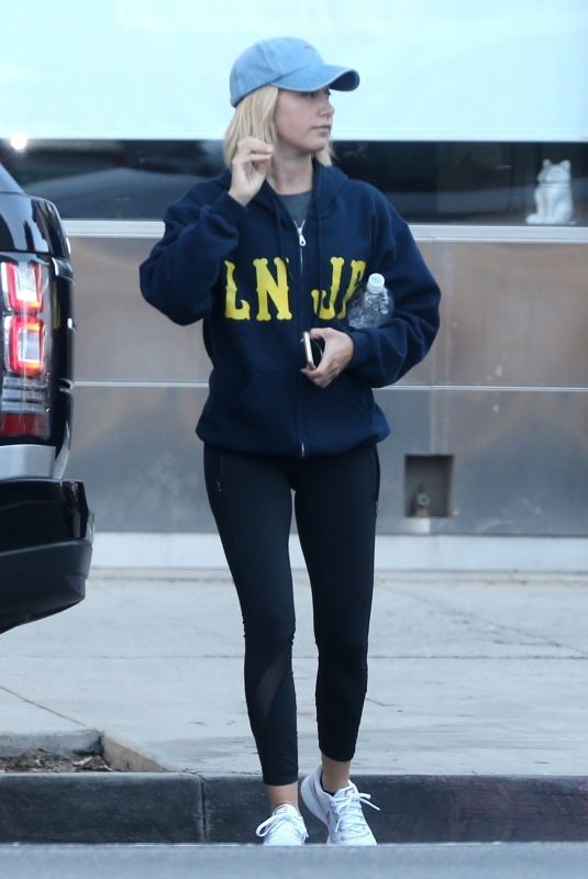 ASHLEY TISDALE Out in Hollywood 09/08/2018
