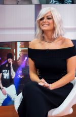 BEBE REXHA at Good Morning Britain Show in London 09/25/2018