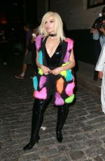 BEBE REXHA at Jeremy Scott Fashion Show in New York 09/06/2018