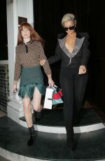 BEBE REXHA Leaves Casa Cruz Restaurant in London 09/25/2018