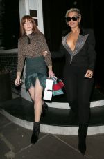 BEBE REXHA Leaves Casa Cruz Restaurant in London 09/25/2018