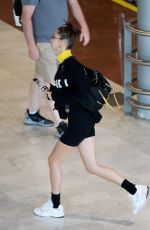 BELLA HADID at Airport in Paris 09/14/2018