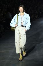 BELLA HADID at Alberta Ferretti Runway Shoe at Milan Fashion Week 09/19/2018