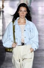 BELLA HADID at Alberta Ferretti Runway Shoe at Milan Fashion Week 09/19/2018