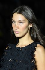 BELLA HADID at Alberta Ferretti Runway Shoe at Milan Fashion Week 09/19/2018