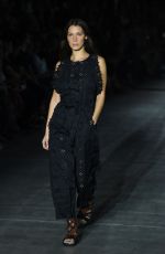BELLA HADID at Alberta Ferretti Runway Shoe at Milan Fashion Week 09/19/2018