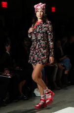 BELLA HADID at Anna Sui Runway Show in New York 09/10/2018