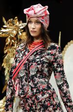 BELLA HADID at Anna Sui Runway Show in New York 09/10/2018