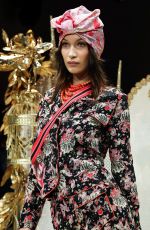 BELLA HADID at Anna Sui Runway Show in New York 09/10/2018